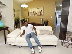 Mz Dani fucks sis's boyfriend Rome Major in pawg deepthroat action