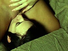 Yo, this tattooed emo lesbian got so horny watching porn, she banged her girlfriend hard!