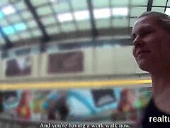 glamorous czech teen seduced in supermarket