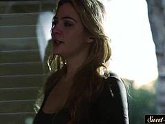 uh teen babe gets banged after that sensual foreplay ya know