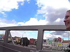 glamorous czech teen seduced in supermarket