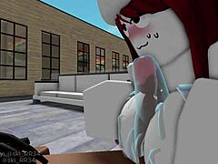 Redhead whore GETS MONSTER BBC!