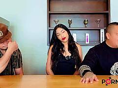 Cirse Flores shares real truths about sex and porn with cute natural tits blowjob adventures.