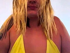 I almost got expelled from the gym for my wet pussy in that see-through bikini on Copacabana beach.