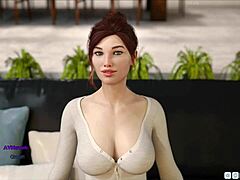 Detailed 3D scene in Lust Academy 78 with cute outfits and curvy figures.