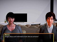 my new family game with brunette amateur