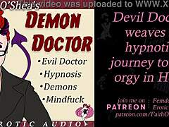 i'm the demon doctor hypnotizing you into an erotic hell journey, but i said patient wrong