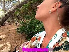 Slut Leidy De Leon Fucked Doggy in Enchanted Forest