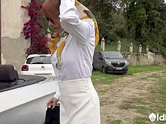 Tattooed Mature Milf Seduces Horny Hotelier in Quick Missionary Session