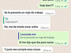 Latina maid with big ass and tits gets wet and hot from chat, leading to outdoor doggystyle pounding as a bbw mommy.