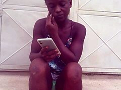 Crazy Bitch Twerks In Clothes Then Strips Naked!