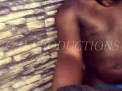 ghetto teen bent over takes dick pussy dripping wet 😩