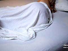 Step Son Tricks Step Mom Pretending As Step Dad For Taboo Creampie Ride