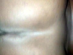 Rough backshot creampie for Naija BBW MILF on Valentine's Day