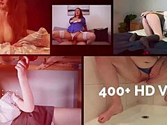 19yo teen gives interracial handjob to big black cock, cum on big tits 😍