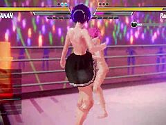 Lesbian battle one erupts with intense pussy action!