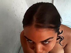 Boldly Fucking Stepsister in Shower Until Cum in Mouth