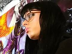 I enjoy asmr kisses with petite hungarian goth teen