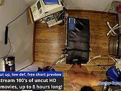 dr tampa takes rebel wyatt in latex gloves for missionary blowjob and big ass fucking backstage.