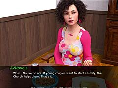 Nursing back to pleasure in game scenario 186