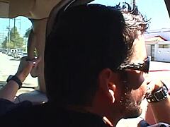 Brunette milf secretary Eva Angelina fucked with deepthroat