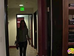 Two lesbians had a romantic evening and the other two had sex on the counter