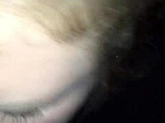 girl performing oral on a big black cock