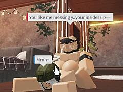 cute blonde boy gets creampie from soldier girl in army one on one blowjob