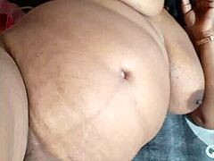 The Tamil busty secretary gets aroused at work