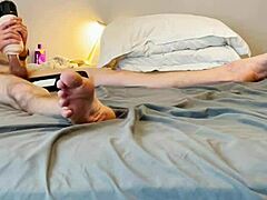 i long masturbate with sucking vibrating toy and balls prostate