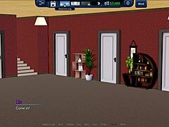 Playing Harem Hotel 88 game with friends 😄