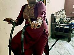 Indian Desi Bhabhi Takes Rough Gym Boy Action With Monster Cock Intensity