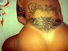 cassiana costa rides with anal plug