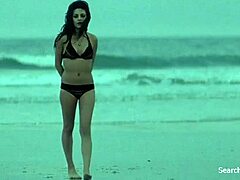 mila kunis appears in erotic softcore scene from moving mcallister with blonde small tits and doggystyle bent over action