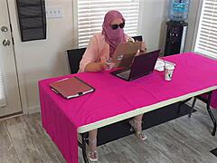 Big Booty Milf Secretary Fucked Doggystyle!