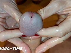 The dirty sluts guide to massaging cocks involves lactating big tits handjob teasing milk high definition penis action