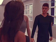 Teen Nurse With Big Tits Sucks Monster Cock Of Cheating Patient In Detailed Scene.