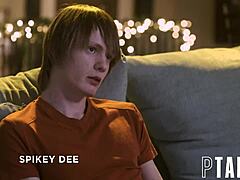 Spencer Scott still not weaned at 18 with Spikey Dee 😏