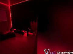 Red bdsm room review in Tucson with Sugarnadya