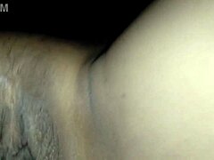 Hey, watch this horny husband creampie his chubby wife in the kitchen