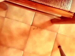 check out this super slow-motion relax session right on that pregnant brunette's pussy