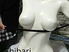 Tutorial on bdsm: how to tie breasts properly