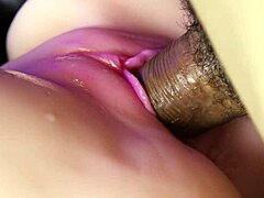 Double Creampie In Huge Pink Wet Pussy