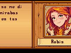 Stardew Valley Mod: Robin Part 1 In Spanish With Detailed Fucking Scenes