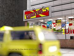 inside jennifer 7 with cute curvy outfit in 3d porn.