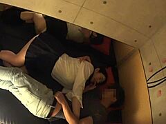 Japanese Busty School Girl Gets Secret Erotic Massage Session