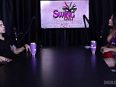 Compilados do teteu santos no swing cast com tifany rocha bruna a surfistinha e fabr�cio nunes - parte 3 watch on sheer red