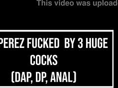 Look at that perfect ass gaping from monster cocks!