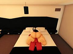 Pink Haired Slut With Big Tits Gets Deepthroated And Fucked By Monster Cock