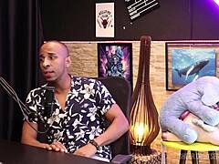 Negro Top Delícia shines in sensual cast interview with swingers compilation part 4